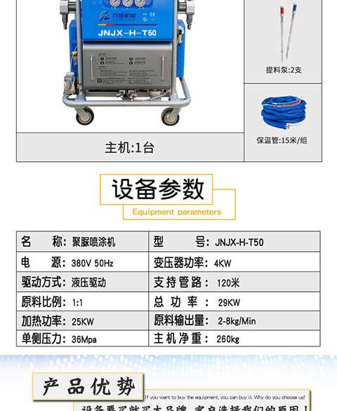 T50聚脲噴涂機(圖3) T50聚脲噴涂機 圖3